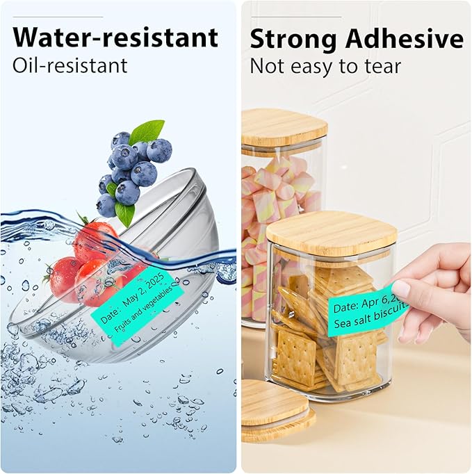 1x2 Inch Thermal Labels, Waterproof Removable Blank Stickers - Image 4