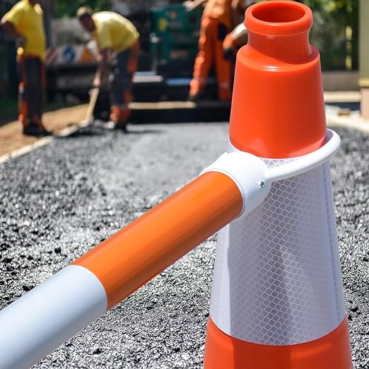 6 Pack Extra Large 36" Inch PVC Traffic Cones - Image 7