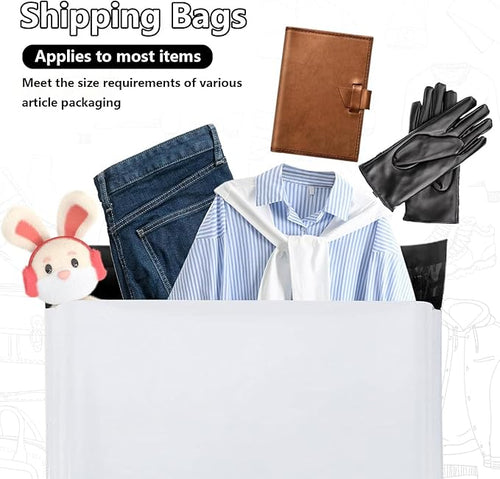 12 x 15.5“ Poly Mailers 300PCS, 1.77 Mil 5 Layer Waterproof Self-Seal Shipping - Image 2