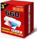 CAREGY Thermal Laminating Pouches, 660 Pack Laminating Sheets, 3 Mil, 9 x 11.5 by CAREGY
