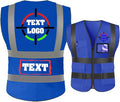Personalized High Reflective Safety Vest Custom Hi Vis Safety Vest Men Women by SSYCWRSV