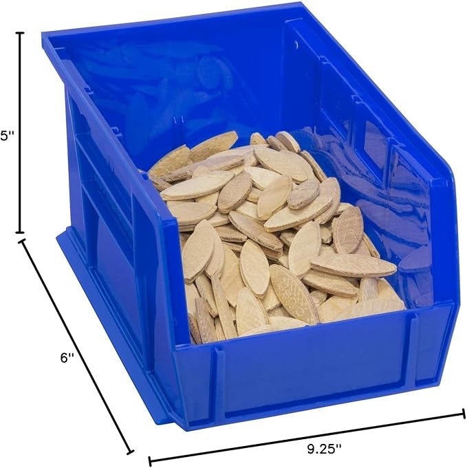 Akro-Mils 30237 AkroBins Plastic Storage Bins, Space-Saving Stackable Bins - Image 4