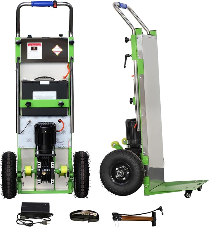880lb Electric Stair Climbing Hand Trucks Dolly Cart by ROOMEDAL