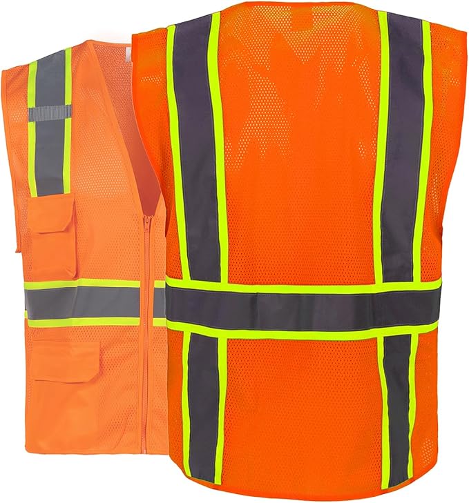 FONIRRA 3 Pack Hi Vis Safety Vest - Image 2