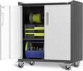 Metal Garage Storage Cabinet on Wheels, Lockable Rolling Tool Cabinet by EKJOfficials