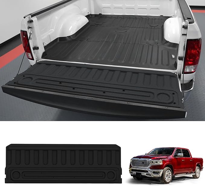 LASFIT Tailgate Mat for Ram 1500 2009-2018, for Ram 2500/3500 2009-2025 by LASFIT