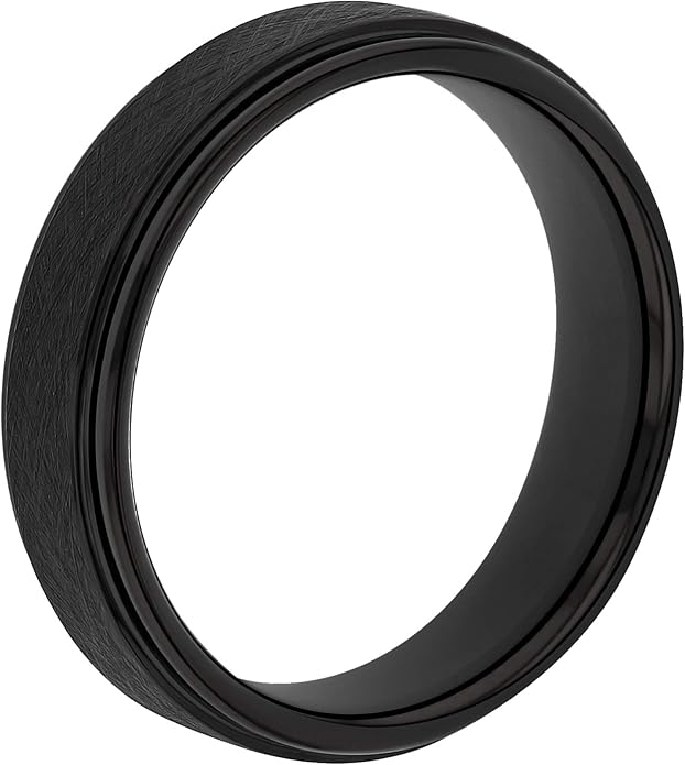Men's 6mm Tantalum Carbide Contemporary Bands - Image 2
