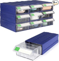 9pcs Sewing Craft Storage Box Hardware Craft Drawer Storage Cabinet Plastic by Laugh+Cat