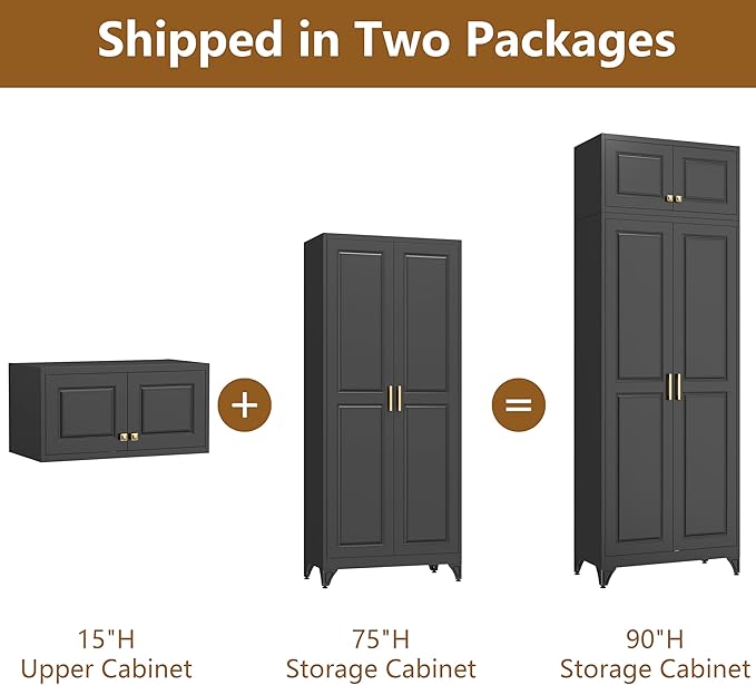 Kitchen Pantry Cabinet, Metal Food Pantry cabinets - Image 8