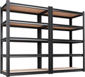 71"H Garage Shelving-5 Tier Garage Storage Shelves, Adjustable Heavy Duty Metal by Unknown