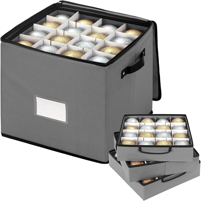 inin Christmas Ornament Storage Box by Unknown
