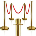 4PCS Top Crown Decoration Gold Stanchions Posts by Focusonmodernpracticalhome