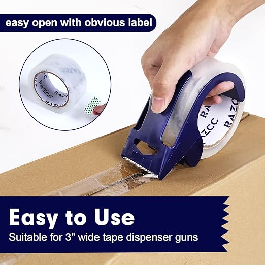 Packing Tape, 36 Rolls Clear Heavy Duty Packaging Tape - Image 6
