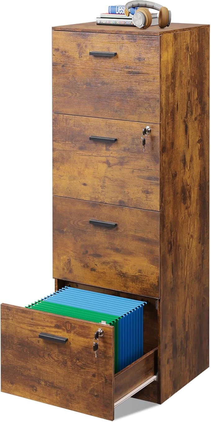 DEVAISE 4 Drawer File Cabinet by DEVAISE