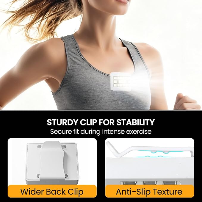 Running Lights for Runners, Clip on Flashlight, Rechargeable LED Safety Light - Image 5