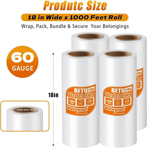 18 inch Stretch Film Shrink Wrap - Image 2