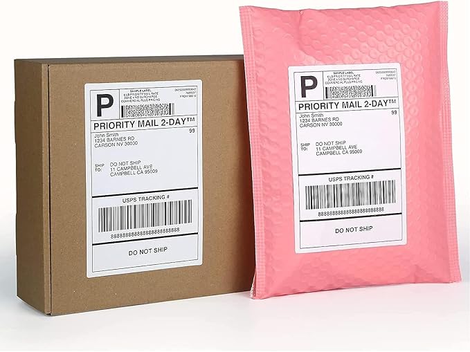 CEPRICO - 4”x 6” Direct Thermal Shipping Labels - 1 Roll - Waterproof - Image 6