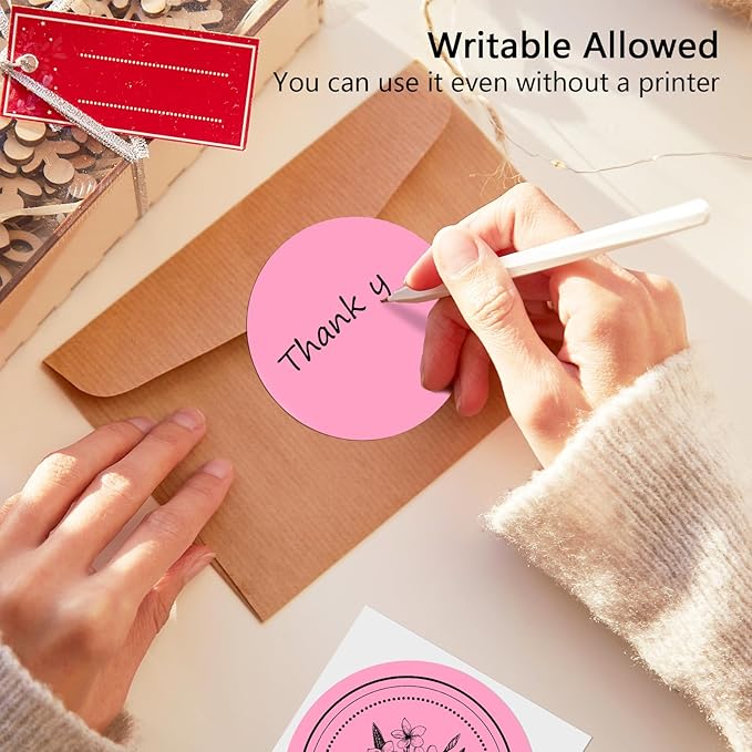 3 X 3 Inch Round Thermal Labels Circle Color Coding Labels Printable Waterproof - Image 5