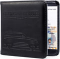 CANOPUS Car Registration and Insurance Holder, Magnetic Closure, Embossed Card by CANOPUS