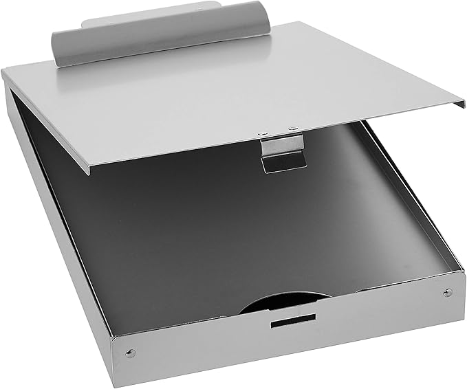 Amazon Basics Metal Storage Clipboard, Three-Tier, letter size - Image 4