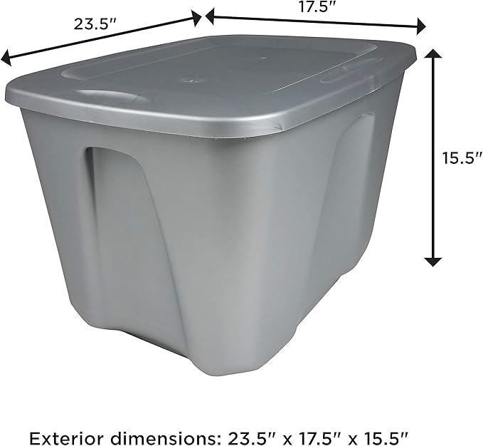 HOMZ Standard Plastic Storage Container - Image 4