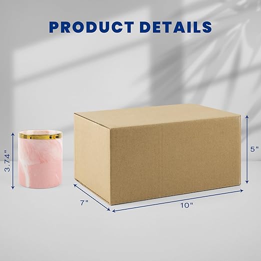 Golden State Art 10x7x5 Inches Shipping Boxes 28 Pack - Image 2