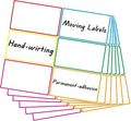5" x 3" Large Moving Labels for Boxes, Packing Supplies for Moving Color Coded by Unknown