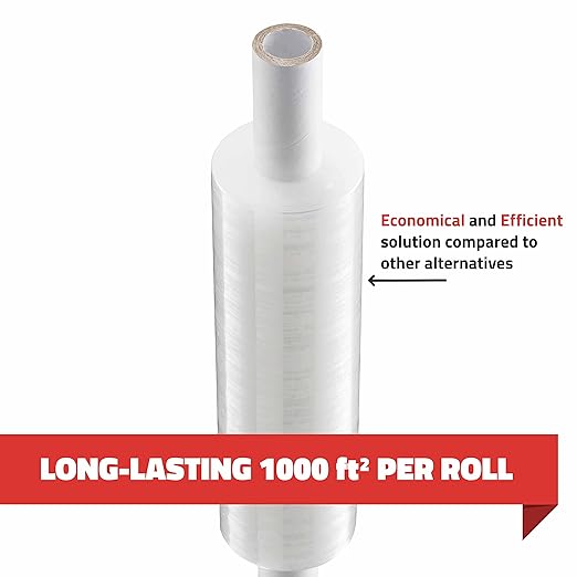 Stretch Wrap with Handle Industrial Strength 2 Pack 11" x 1000 Ft 60 Gauge - Image 3