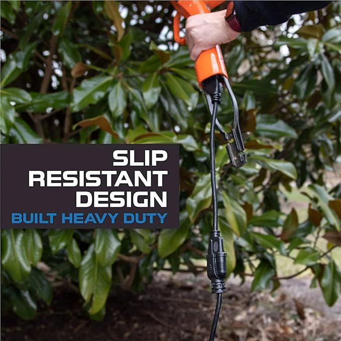 Outdoor Extension Cord Waterproof 50 FT, Flexible 100% Copper 3 Prong Extension - Image 6