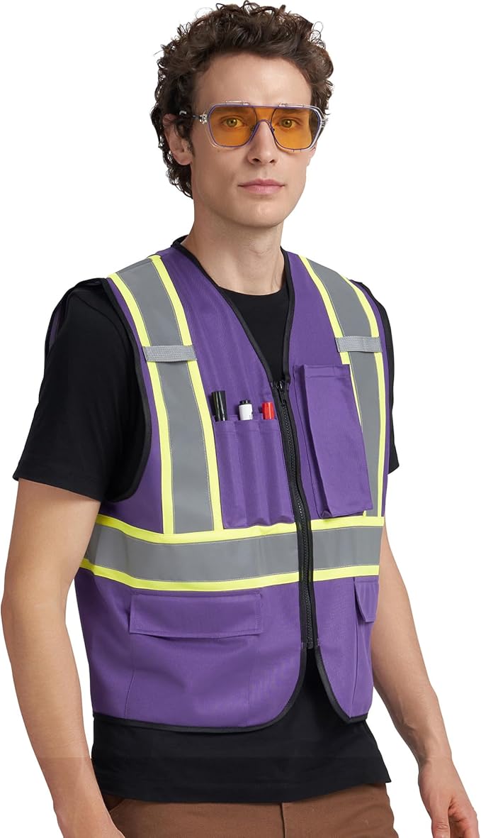 A-KSAFETY High Visibility Safety Vest by Unknown