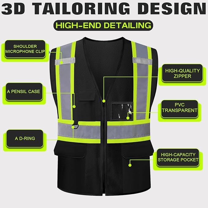 Safety Vest Customize Logo - Image 3