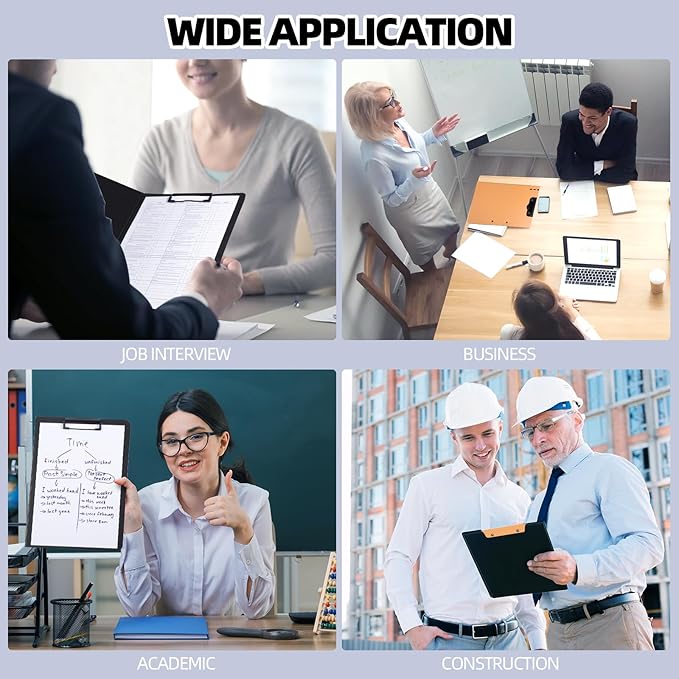 Clipboard Folder, A4 Foldable Clipboard - Image 6