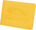HARFINGTON Car Registration and Insurance Holder PU Leather Vehicle Glove Box by HARFINGTON