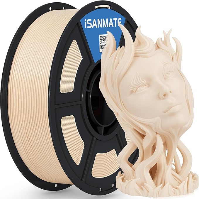iSANMATE ASA Filament 1.75mm Skin 1KG, UV & Weather Resistant 3D Printer by iSANMATE