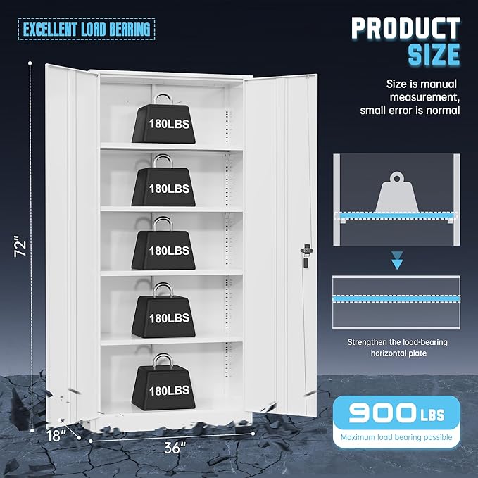 Superday Metal Storage Cabinet - Image 3