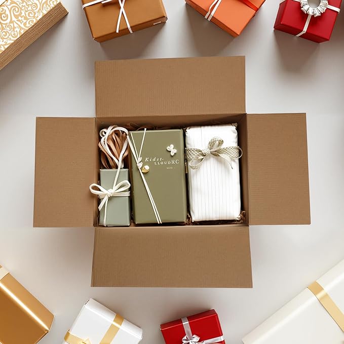 CRUGLA 12x9x6 White Shipping Boxes Set of 15 - Image 7