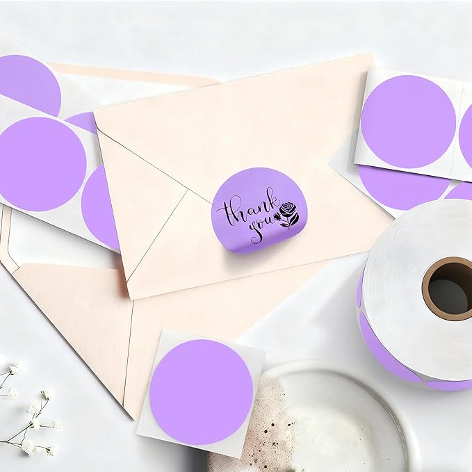 2 inch Dot Stickers Labels Circle Garage Sale Sticker 750Pcs Round Thermal - Image 7