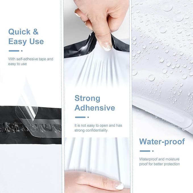 Metronic Poly Mailers 10x13 Inch 500 Pack Shipping Bags - Image 4