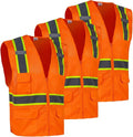 FONIRRA 3 Pack Hi Vis Safety Vest by FONIRRA_PrepareToBeenSeen