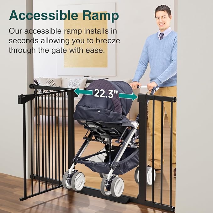 Cumbor 2 Pack 29.7-54.2" Baby Gate - Image 5