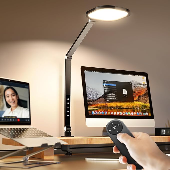 Desk Lamps for Home Office, Eye-Caring Led Desk Light by LitONES