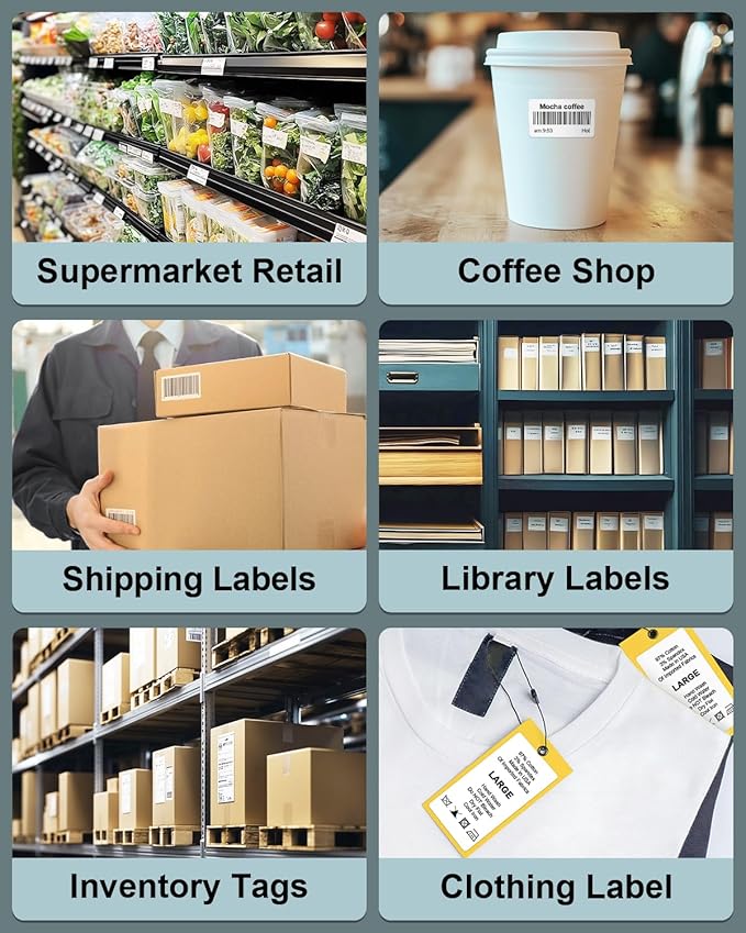 2"x1" 3-Proof Direct Thermal Barcode Labels Rolls - Image 5