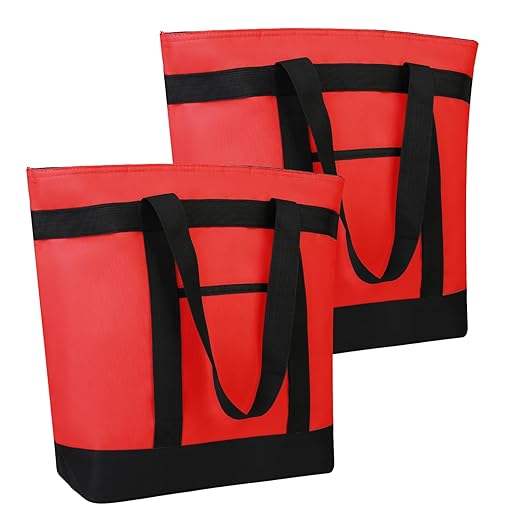 2Pk Insulated Reusable Tote Bag by CIVJET