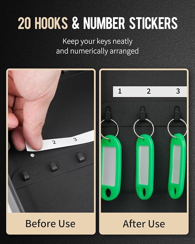 Uniclife 20 Position Key Cabinet - Image 3