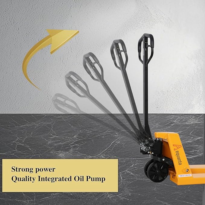 Manual Pallet Jack Industrial Hand Pallet Truck 48" Lx21'' W Forks 5500Lbs - Image 5