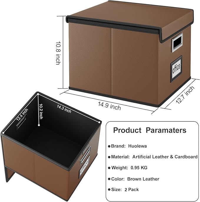 Huolewa File Organizer Boxes - Image 6