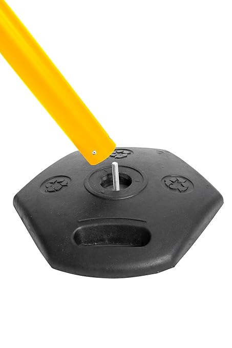 Xpress Safety Stanchion– 11’ Premium Polyester Belt, Universal 4-Way Connection - Image 4