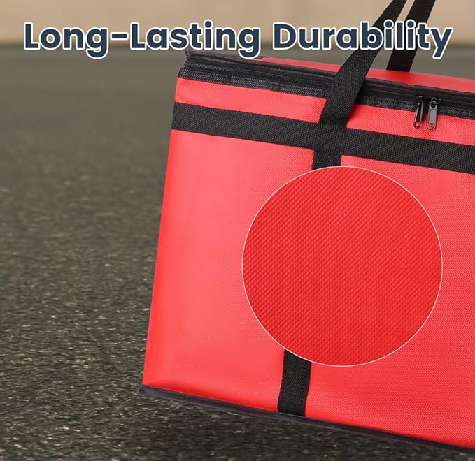 Cooler Insulated Food Delivery Bag & Drink Carrier - Image 5