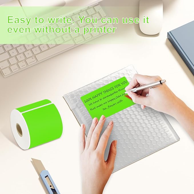 3 X 5 Inch Rectangle Sticker Moving Labels - Image 5