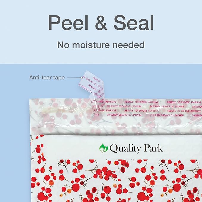 Quality Park Bubble Mailers, 8.25" x 11", Shipping Envelopes, Water Resistant - Image 5